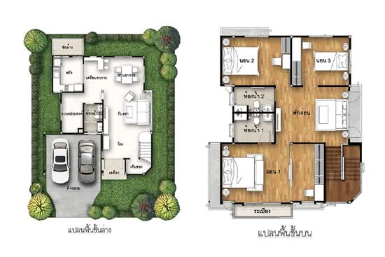 Supalai Ville Wongwaen-Lumlukka Klong 3 - Floor Plan