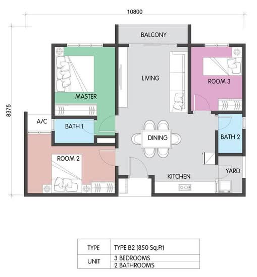 Casa PR1MA 2 - Floor Plan - iProperty.com.my
