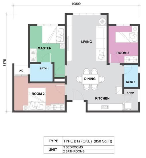 Casa PR1MA 2 - Floor Plan - iProperty.com.my
