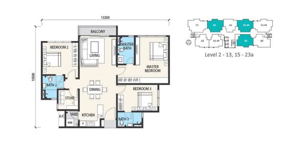 Alstonia Garden Heights - Floor Plan - iProperty.com.my