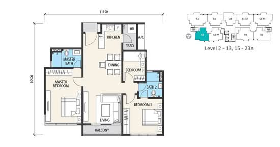 Alstonia Garden Heights - Floor Plan - iProperty.com.my