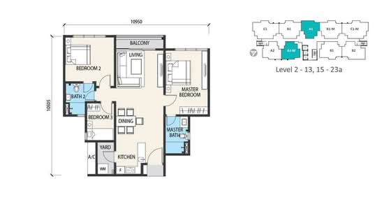 Alstonia Garden Heights - Floor Plan - iProperty.com.my