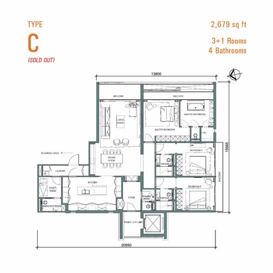 Aira Residence - Floor Plan - iProperty.com.my