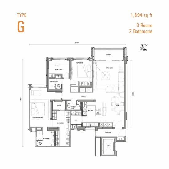 Aira Residence - Floor Plan - iProperty.com.my