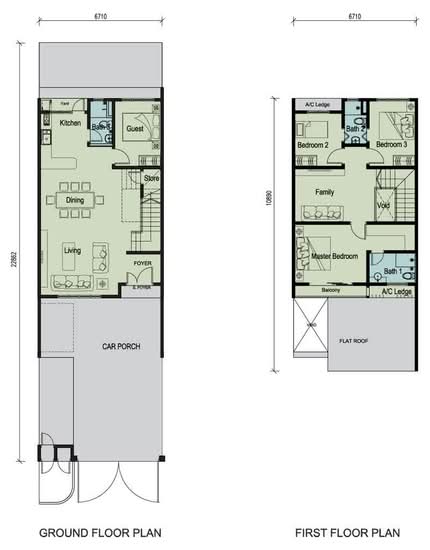 Laurel @ Laman View - Floor Plan - iProperty.com.my