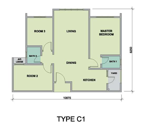 Pr1ma One @ Laman View - Floor Plan - iProperty.com.my