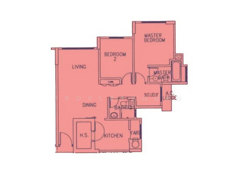 Casablanca, 25 Rosewood Drive, Admiralty / Woodlands, 2 Bedrooms, 936 sqft, Condominium For Sale, by M. Fahmi, 500287208 - 2D - PropertyGuru.com.sg