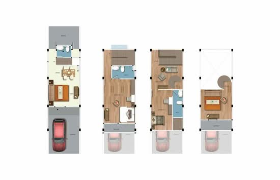 Haus 35 Chaengwattana : เฮ้าส์ 35 แจ้งวัฒนะ - Floor Plan