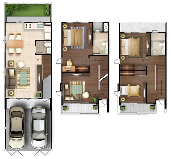 Townplus Prachauthit : ทาวน์พลัส ประชาอุทิศ - Floor Plan