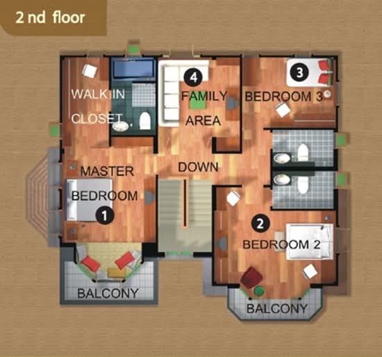 De Ville Srinakarin : เดอ วิลล์ ศรีนครินทร์ - Floor Plan