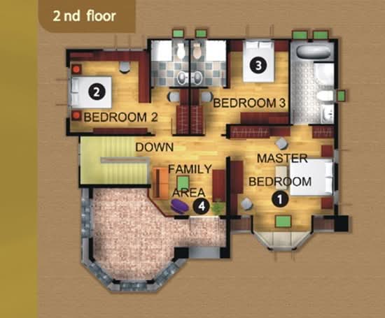 De Ville Srinakarin : เดอ วิลล์ ศรีนครินทร์ - Floor Plan