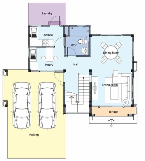 Lanceo Ramkhamheng-Krungthep Kreetha - Floor Plan