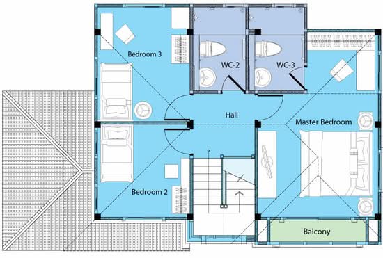 Lanceo Ramkhamheng-Krungthep Kreetha - Floor Plan