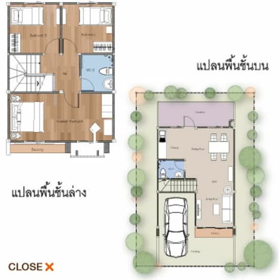 Lanceo Ramkhamheng-Krungthep Kreetha - Floor Plan