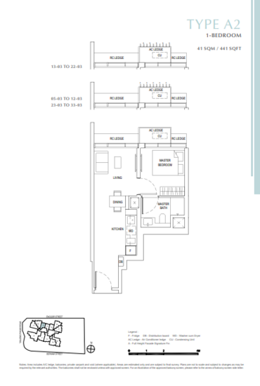 One Bernam - Floor Plan