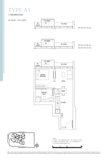 One Bernam - Floor Plan