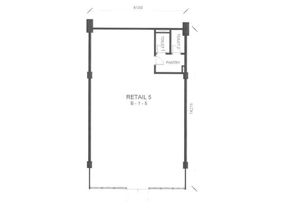 Putra Heights : Putra Residence Retail - Floor Plan - iProperty.com.my