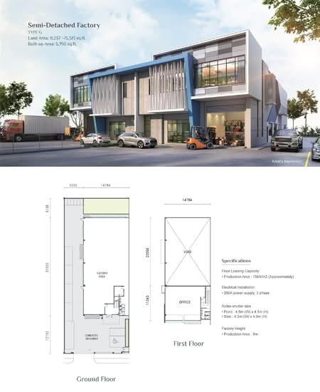 Frontier Industrial Park - Floor Plan - iProperty.com.my