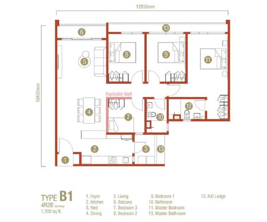 D'Erica Residences - Floor Plan