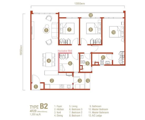 D'Erica Residences - Floor Plan