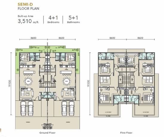 Residensi Lambaian Dua - Floor Plan - iProperty.com.my