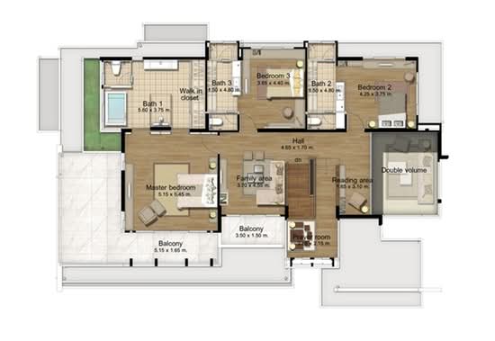 Ladawan Ratchapruek-Pinklao : บ้านลดาวัลย์ ราชพฤกษ์-ปิ่นเกล้า - Floor Plan