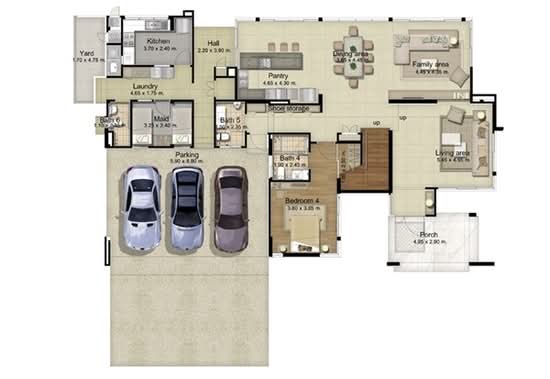 Ladawan Ratchapruek-Pinklao : บ้านลดาวัลย์ ราชพฤกษ์-ปิ่นเกล้า - Floor Plan