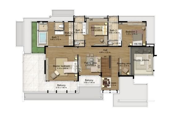 Ladawan Ratchapruek-Pinklao : บ้านลดาวัลย์ ราชพฤกษ์-ปิ่นเกล้า - Floor Plan