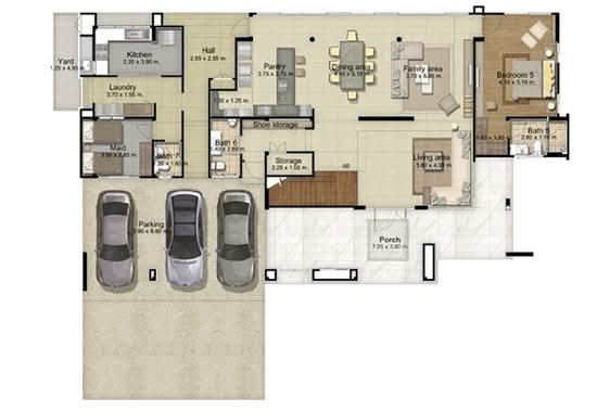 Ladawan Ratchapruek-Pinklao : บ้านลดาวัลย์ ราชพฤกษ์-ปิ่นเกล้า - Floor Plan