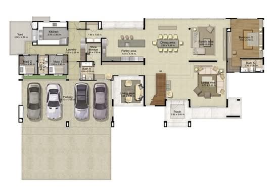 Ladawan Ratchapruek-Pinklao : บ้านลดาวัลย์ ราชพฤกษ์-ปิ่นเกล้า - Floor Plan