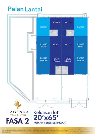 LTI Fasa 2 @ Lagenda Teluk Intan - Floor Plan - iProperty.com.my