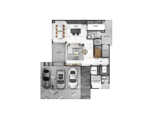 The Gentry Pattanakarn - Floor Plan