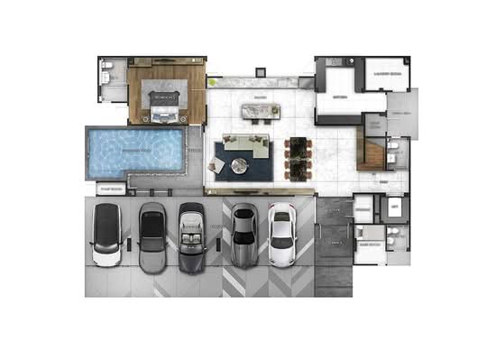 The Gentry Pattanakarn - Floor Plan