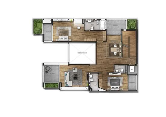 The Gentry Pattanakarn - Floor Plan
