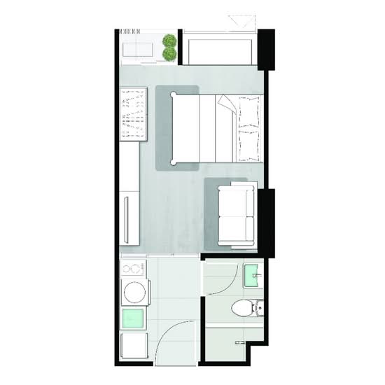 Knightsbridge Kaset-Society - Floor Plan