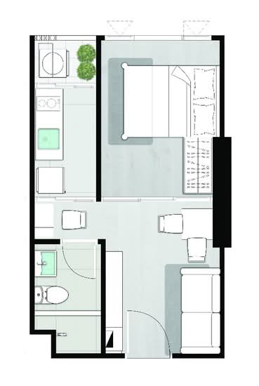 Knightsbridge Kaset-Society - Floor Plan