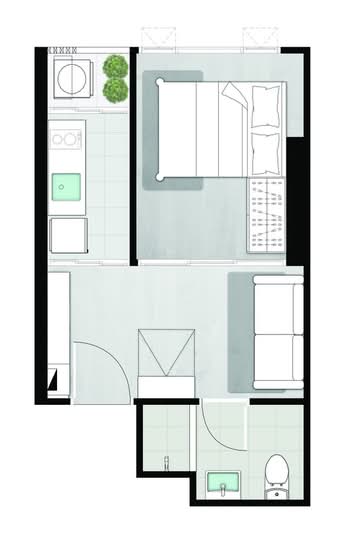 Knightsbridge Kaset-Society - Floor Plan