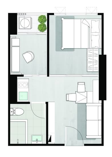Knightsbridge Kaset-Society - Floor Plan