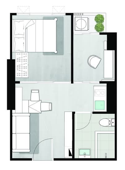 Knightsbridge Kaset-Society - Floor Plan