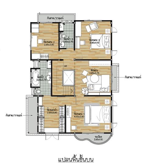 Supalai Park Ville Wongwaen-Ratchaphruek : ศุภาลัย พาร์ควิลล์ วงแหวน-ราชพฤกษ์ - Floor Plan