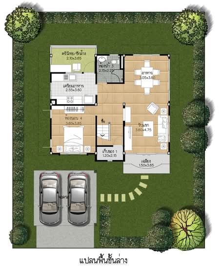 Supalai Park Ville Wongwaen-Ratchaphruek : ศุภาลัย พาร์ควิลล์ วงแหวน-ราชพฤกษ์ - Floor Plan