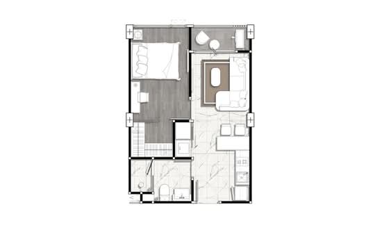 DEFINE by Mayfair Sukhumvit 50 - Floor Plan