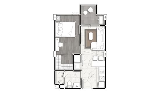 DEFINE by Mayfair Sukhumvit 50 - Floor Plan