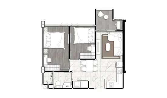 DEFINE by Mayfair Sukhumvit 50 - Floor Plan