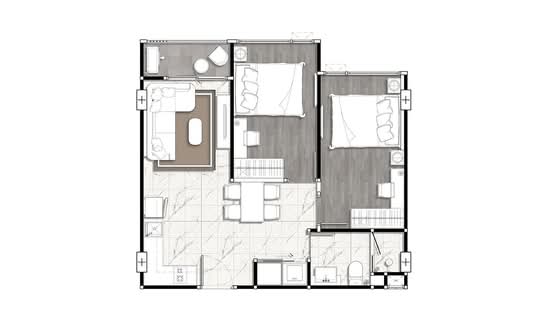 DEFINE by Mayfair Sukhumvit 50 - Floor Plan
