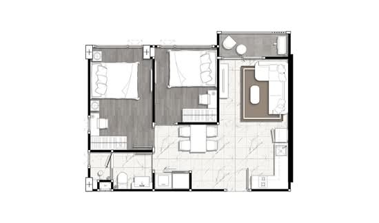 DEFINE by Mayfair Sukhumvit 50 - Floor Plan