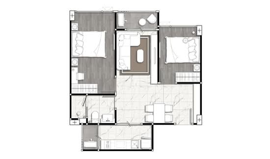DEFINE by Mayfair Sukhumvit 50 - Floor Plan