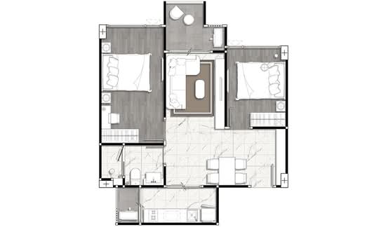DEFINE by Mayfair Sukhumvit 50 - Floor Plan