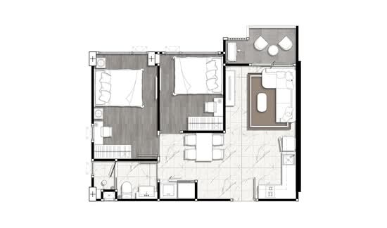 DEFINE by Mayfair Sukhumvit 50 - Floor Plan
