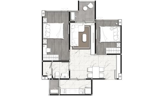 DEFINE by Mayfair Sukhumvit 50 - Floor Plan